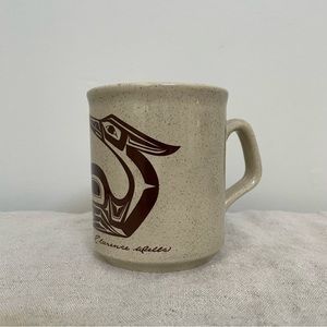 Clarence Wells Loon Speckled Ceramic Mug